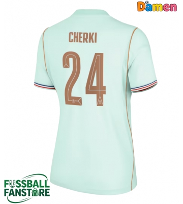 Frankreich Rayan Cherki #24 Replik Auswärtstrikot Damen WM 2026 Kurzarm